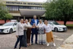 Entrega de sete viaturas novas para a Secretaria de Segurança Pública do Tocantins em Palmas